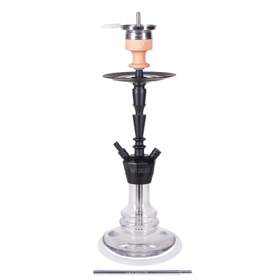 Ναργιλές AMY Deluxe Alu-X S 064 Black-Clear 60cm